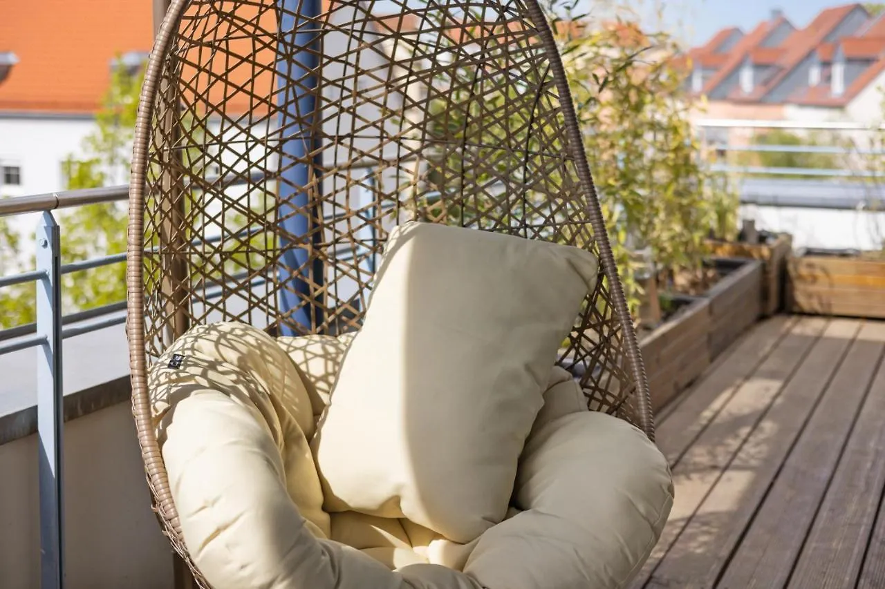 Arbio I Premium Penthouse Apartment Augsburg