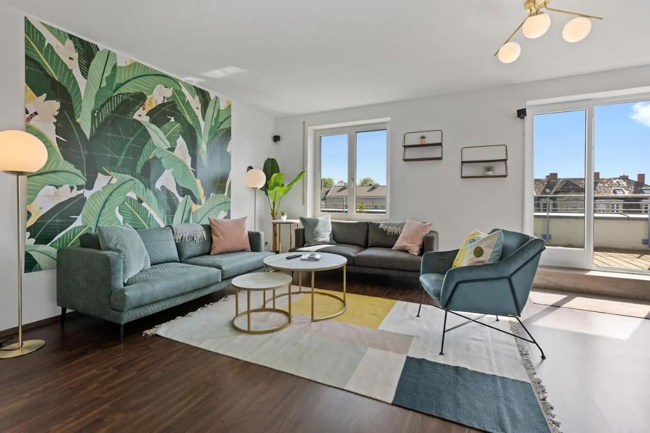 Arbio I Premium Penthouse Apartment Augsburg