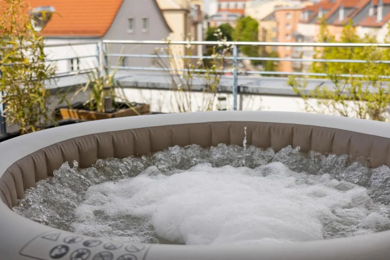 Arbio I Premium Penthouse Apartment Augsburg