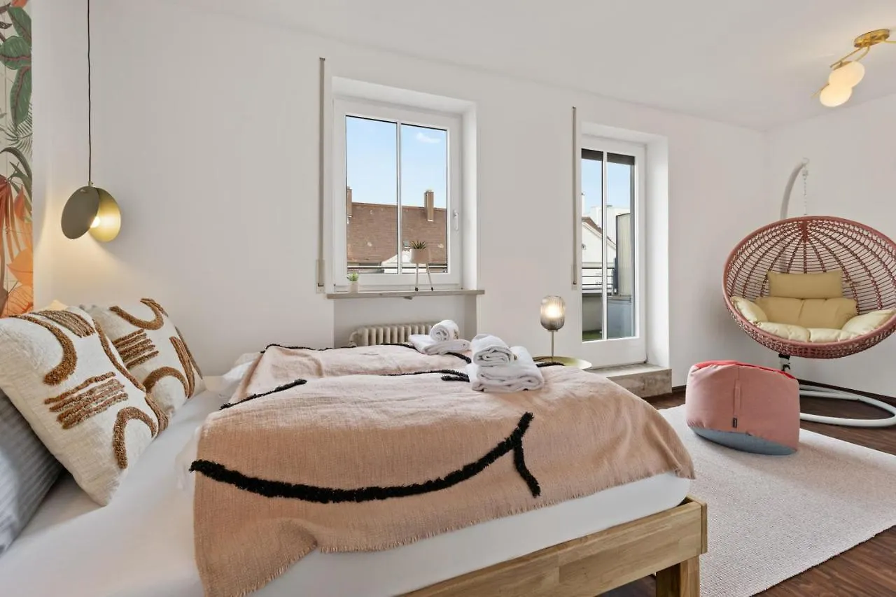 Arbio I Premium Penthouse Apartment Augsburg