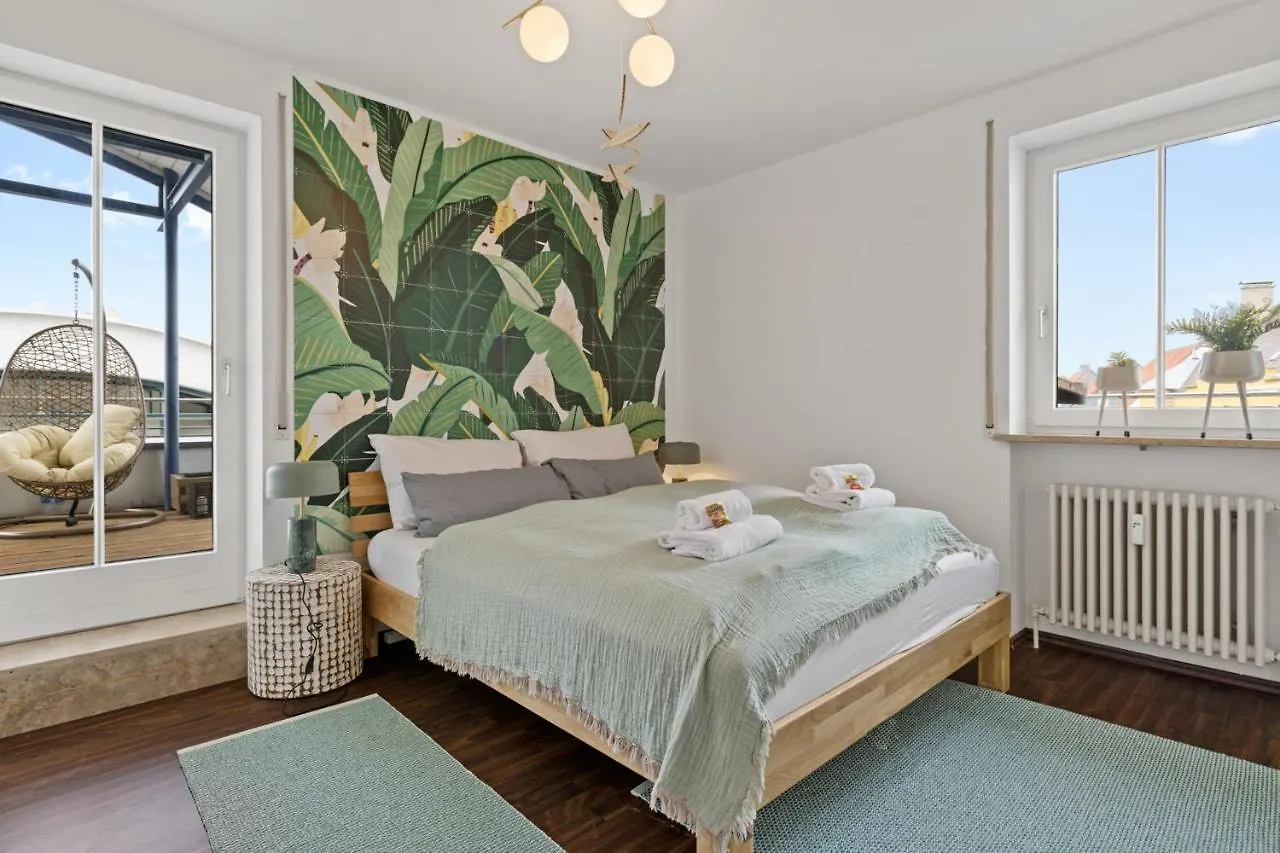 Arbio I Premium Penthouse Apartment Augsburg